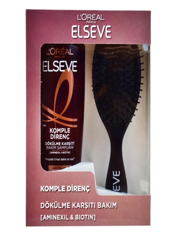 ELSEVE 300 ML ŞAMPUAN DÖKÜLME KARŞITI + SAÇ FIRÇASI