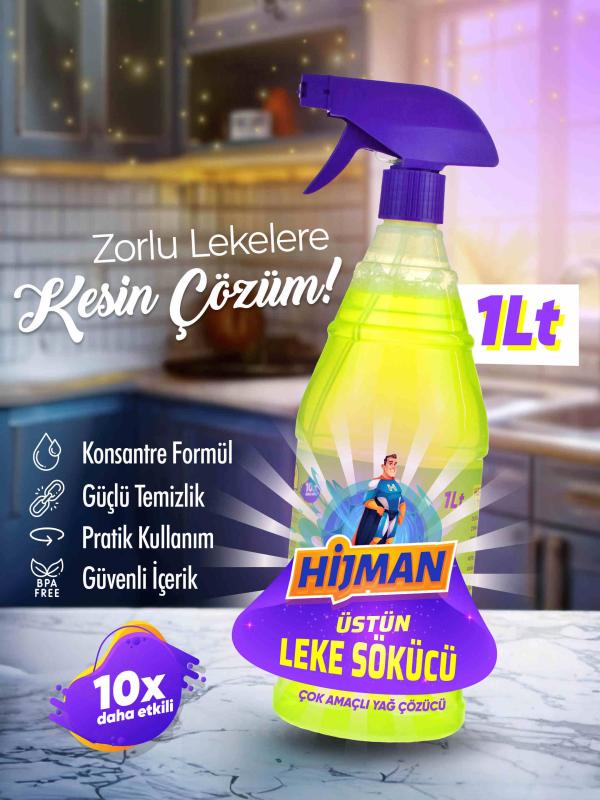 HİJMAN LEKE ÇÖZÜCÜ 1 LT