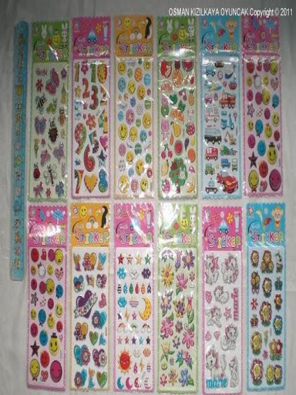 KABARTMA STİCKER KÜÇÜK