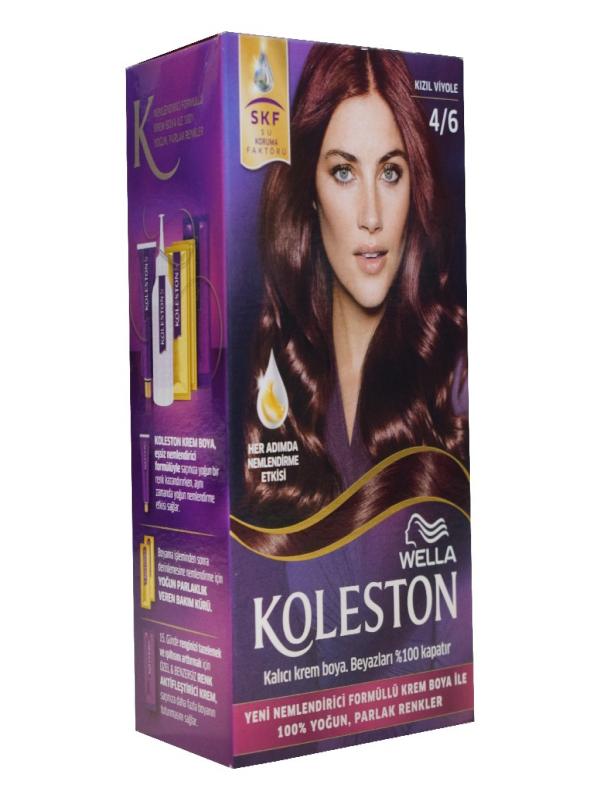 KOLESTON SAÇ BOYA SET 4/6 KIZIL VİYOLE