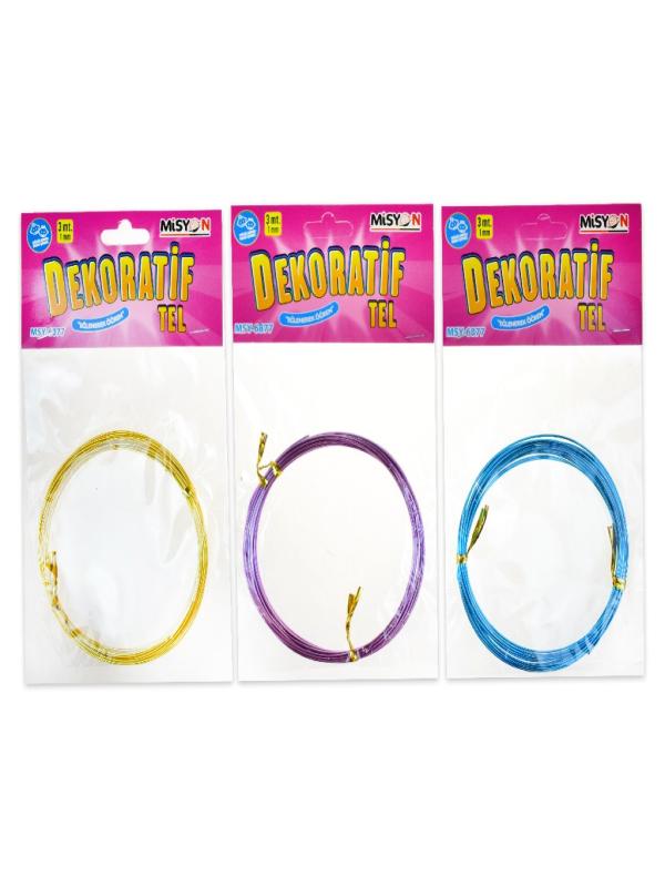 MİSYON DEKORATİF TEL 3MT 1MM MSY-6877