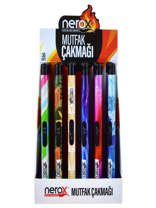 NEROX LÜX ÇUBUK DESENLİ MUTFAK ÇAKMAK NRX-3523