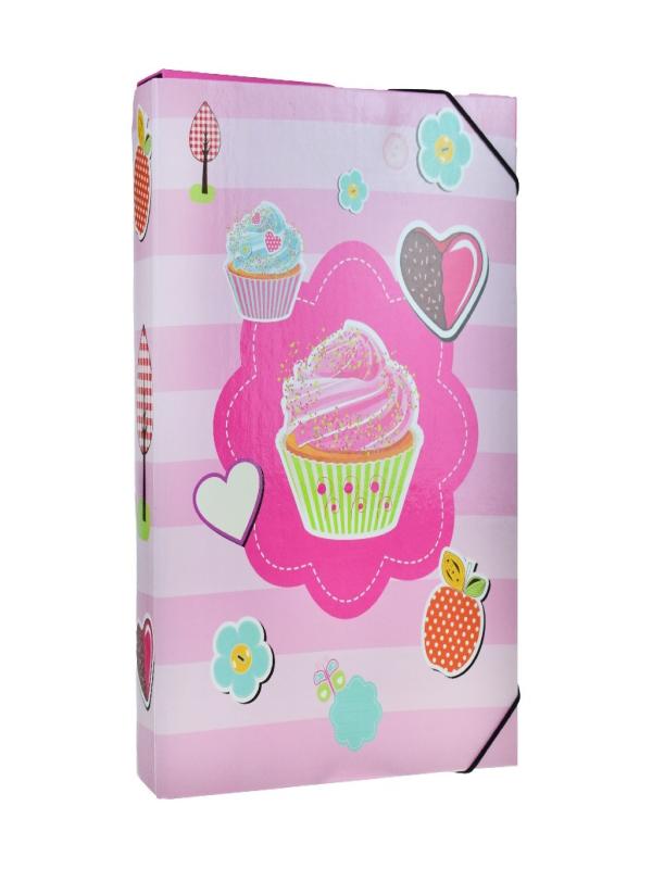 NOKİ DESENLİ LASTİKLİ KUTU KLASÖR 3201DL