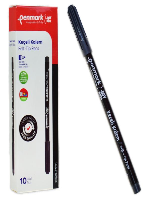 PENMARK SÜPER YIKANABİLİR KEÇELİ KALEM SİYAH HS-705-01