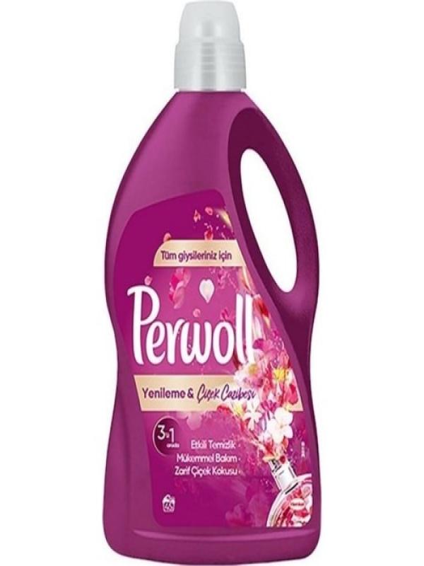 Perwoll Sıvı Çamaşır Deterjanı Çiçek Cazibesi Renkli 50 Yıkama 2750 ml