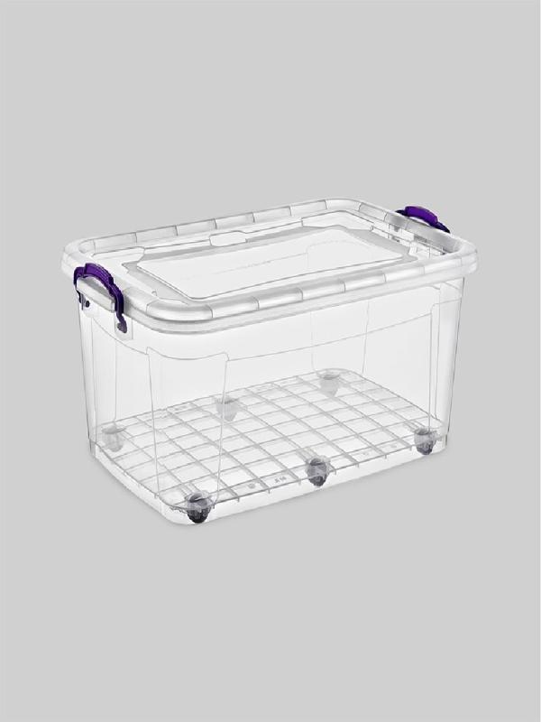 POLYTİME SAKLAMA KABI TEKERLEKLİ MULTİ 50LT NO:3 E-512
