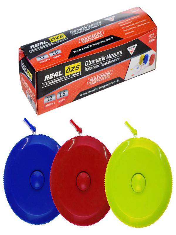 REALÖZS OTOMATİK MEZURA 1,5 MT ÖZS-8887