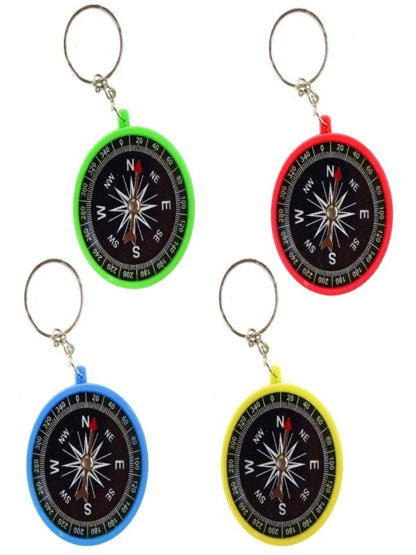 RENKLİ BÜYÜK PUSULA ANAHTARLIK 1022