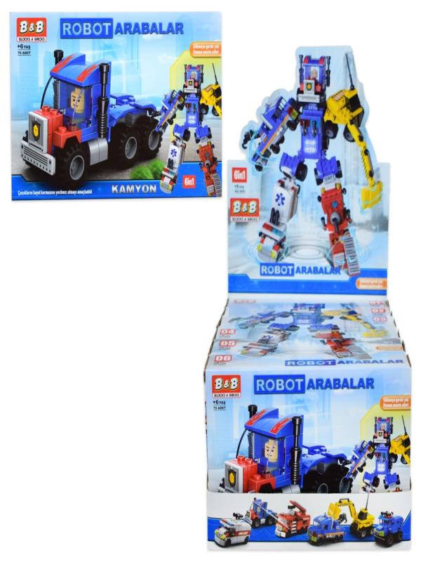 ROBOT ARABALAR 6 MODEL 8531-1-6