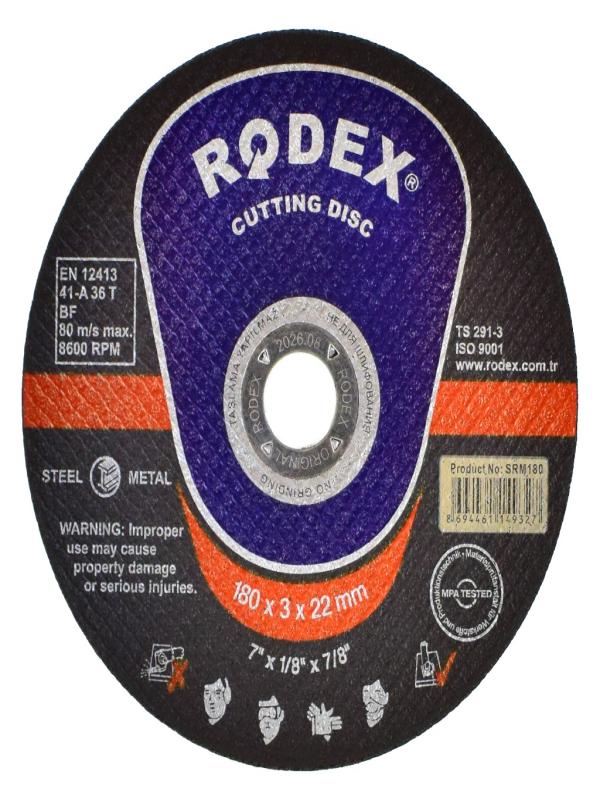 RODEX METAL KESME TAŞI 180*3,0*22MM SRM180