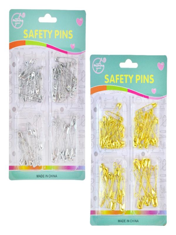 SAFETY PINS BLİSTERLİ ÇENGEL 4 LÜ İĞNE SET