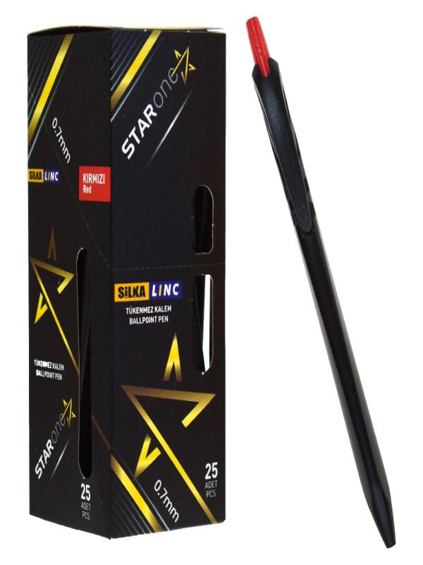 SİLKA LINC STARONE TÜKENMEZ KALEM KIRMIZI 0.7 MM ART.462