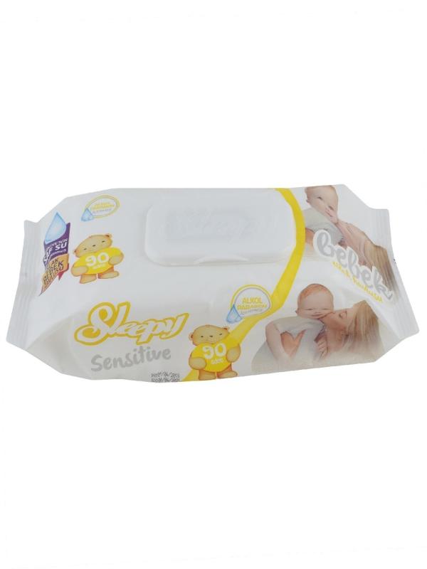 SLEEPY ISLAK MENDİL 90 LI KAPAKLI SENSITIVE