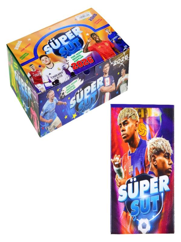SÜPER ŞUT 2026 FUTBOLCU KARTI