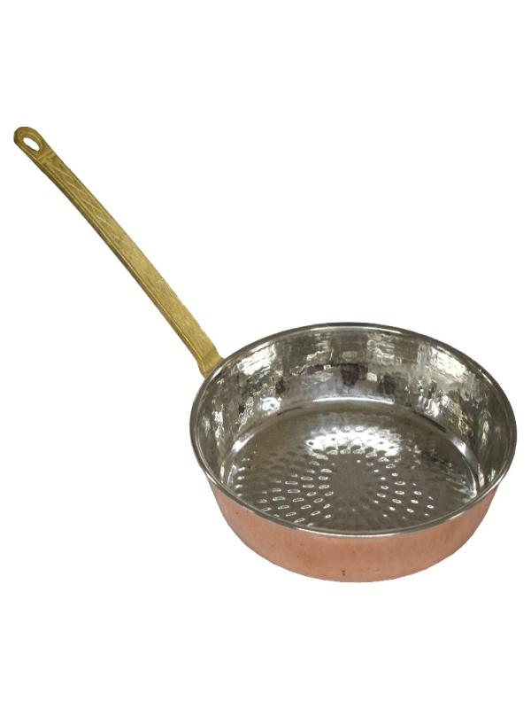 TÜRKMEN BAKIR TAVA 18 CM 0024