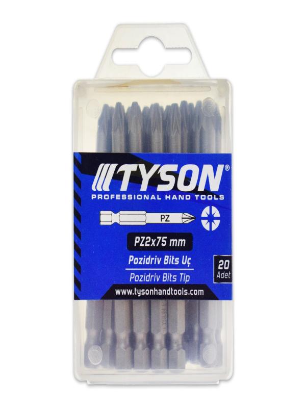 TYSON BİTS UÇ PZ2*75MM TYS9620
