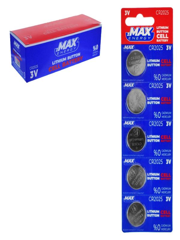 ZMAX ENERGY PARA PİL CR2025 MAX-1525