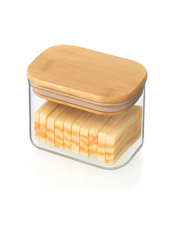 MİEN 12*6 DİKDÖRTGEN CAM KAHVALTILIK 3H14