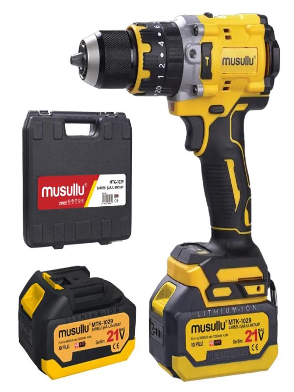 MUSULLU DARBELİ ŞARJLI MATKAP MTK-1029
