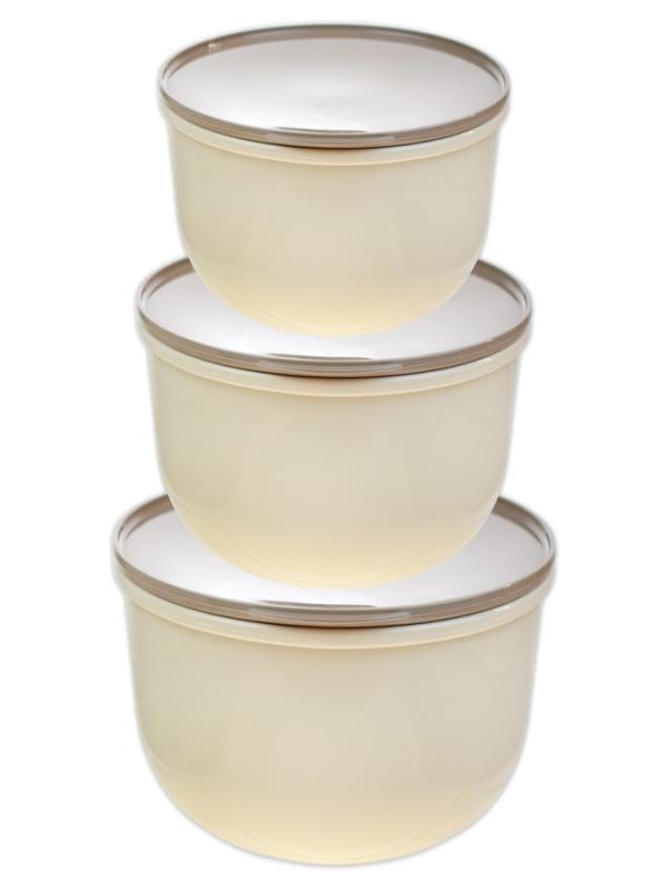 QUKA AYZA YUVARLAK SAKLAMA KABI SETİ 3 LÜ 634