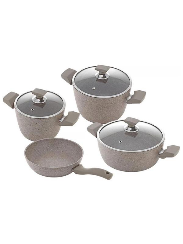 VİVALDİ ECO 7 PRÇ GRANİT TENCERE SET E153