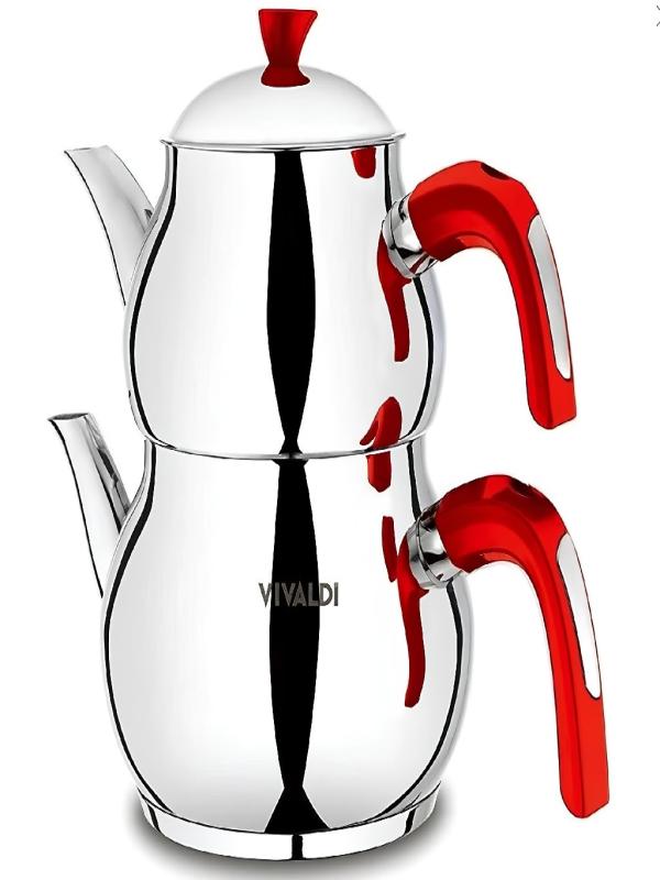 VİVALDİ TUANA AİLE BOY ÇELİK ÇAYDANLIK G023