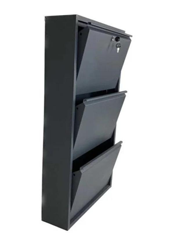 KASER KİLİTLİ AYAKKABILIK 3 KATLI DC-072