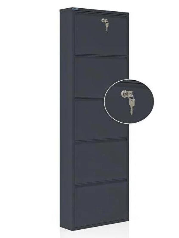 KASER KİLİTLİ AYAKKABILIK 5 KATLI DC-074