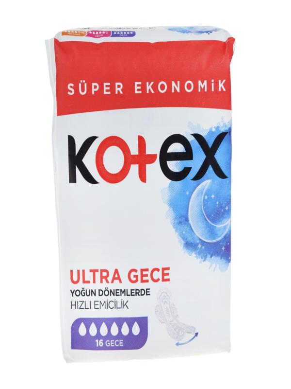 KOTEX ULTRA QUADRO GECE 16 LI