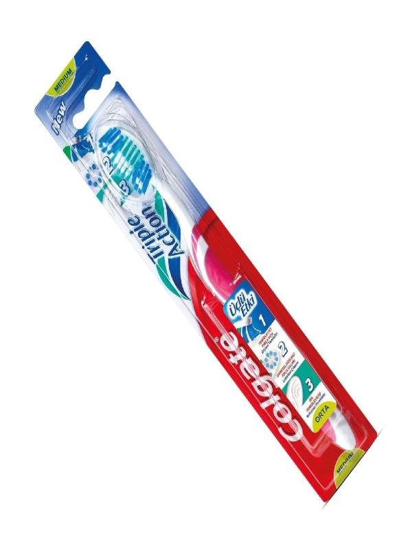 COLGATE ÜÇLÜ ETKİ DİŞ FIRÇASI