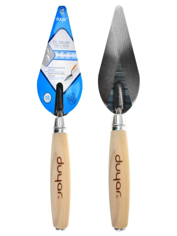 DUYAR DİL MALASI AHŞAP SAP 16 CM 855