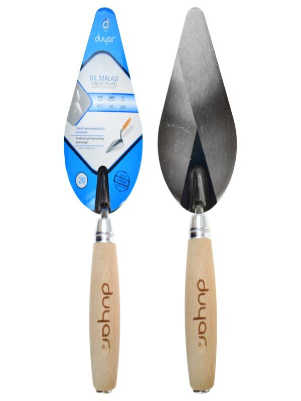 DUYAR DİL MALASI AHŞAP SAP 20 CM 857