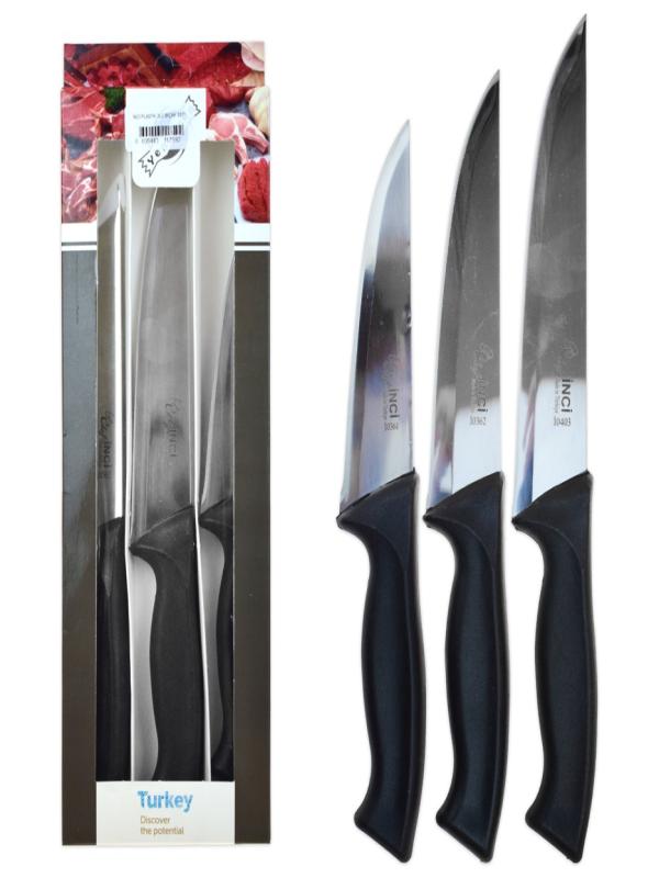 İNCİ PLASTİK 3 LÜ BIÇAK SET