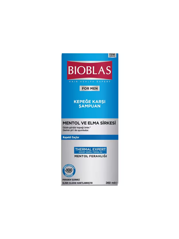 Bioblas For Men Thermal Expert Kepeğe Karşı Şampuan 360 ml