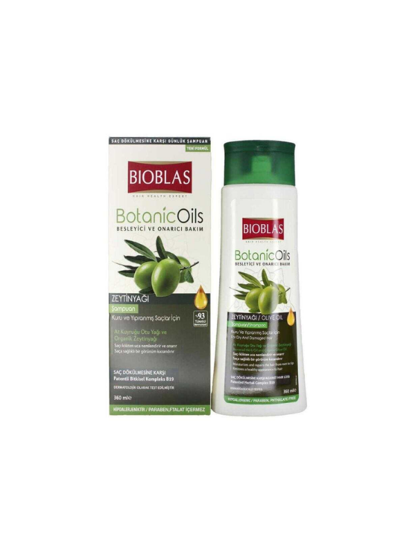 Bioblas Botanic Oils Zeytinyağlı Tüm Saç Tipleri İçin Şampuan 360 ml