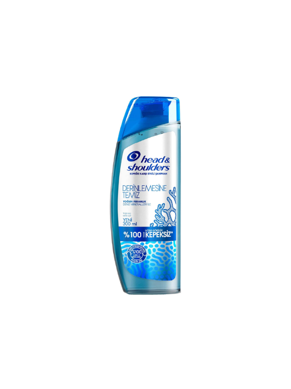 Head & Shoulders Derinlemesine Temiz Şampuan Yoğun Ferahlık 300 ml