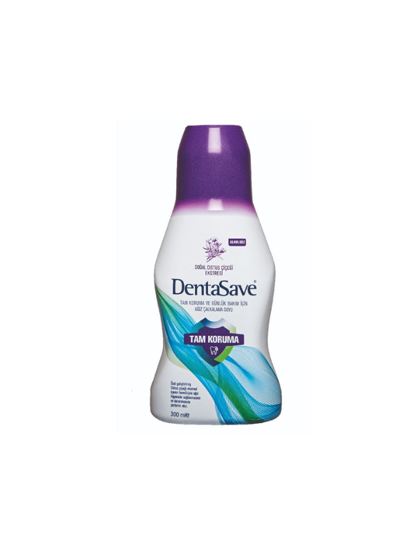 Dentasave Cistus Çiçeği Ekstreli Ağız Çalkalama Suyu 300 ml