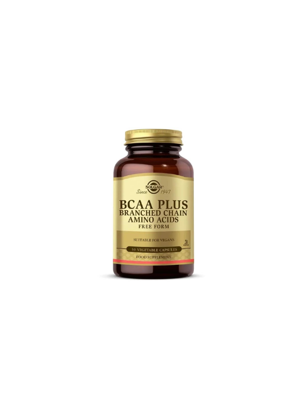 Solgar BCAA Plus 50 Vegetable Capsules