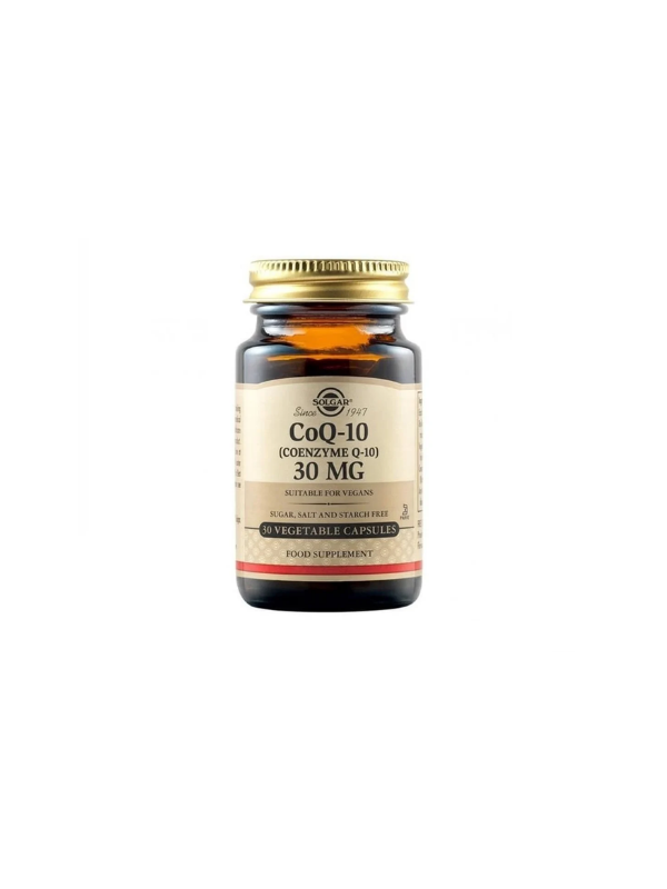 Solgar Coenzyme Q-10 30 mg 30 Vegetable Kapsül