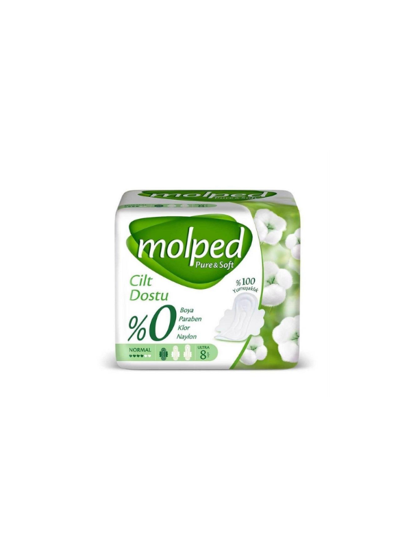 MOLPED PURE-SOFT NORMAL TEKLİ 8 Lİ