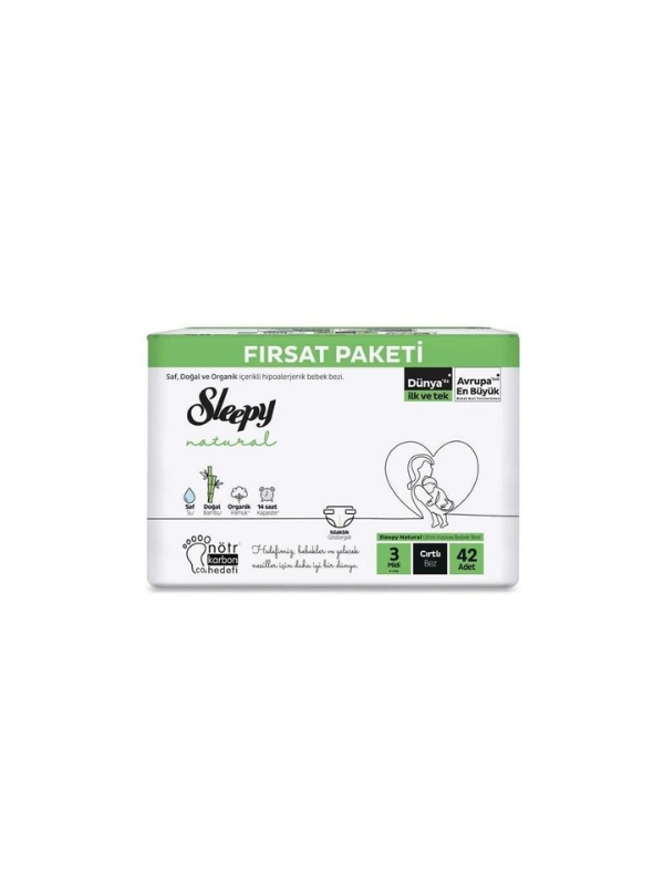 SLEEPY BEZ FIRSAT PAKETİ 4-9 KG 42 Lİ