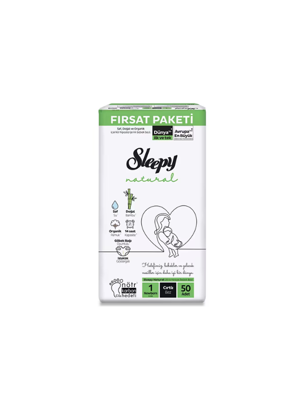 SLEEPY BEZ FIRSAT PAKETİ 2-5 KG 50 Lİ