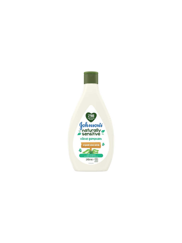 Johnson's Naturally Sensitive Bebek Vücut Şampunı 395 ml