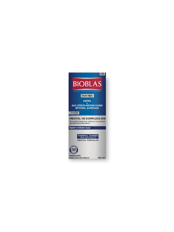 BIOBLAS THERMAL EXPERT KEPEK+SAÇ DÖKÜLMESİNE KARŞI 360 ML