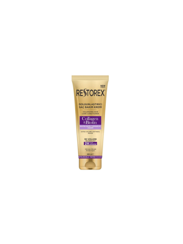 Restorex Dolgunlaştırıcı Collagen & Biotin Saç Bakım Kremi 250 ml