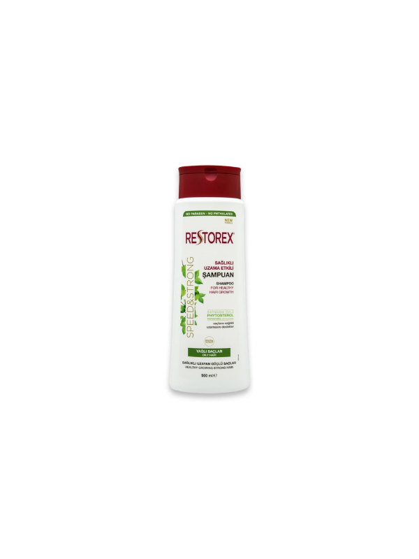 Restorex İnce Telli ve Yağlı Saçlar için Arındırıcı Bakım Şampuanı 500 ml