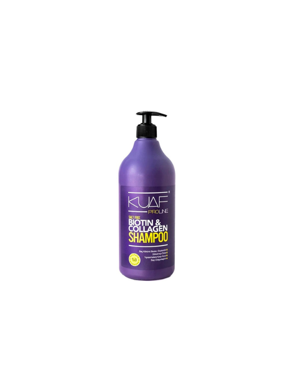 Kuaf Tuzsuz Ve Sülfatsız Biotin & Kolajen Bakım Şampuanı 1000 Ml
