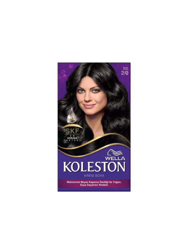 KOLESTON SAÇ BOYA SET 2/0 SİYAH