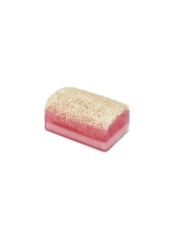Rose Love Doğal Kabak Lifli Sabun 200 G -Gül Sabunu