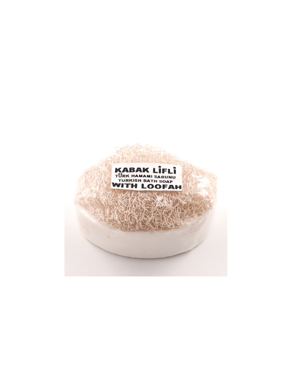 Rose Love Doğal Kabak Lifli Sabun 200 G -Türk Hamamı Sabunu